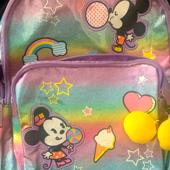Disney Store Mickey & Mini backpack plus lunchpale.. π